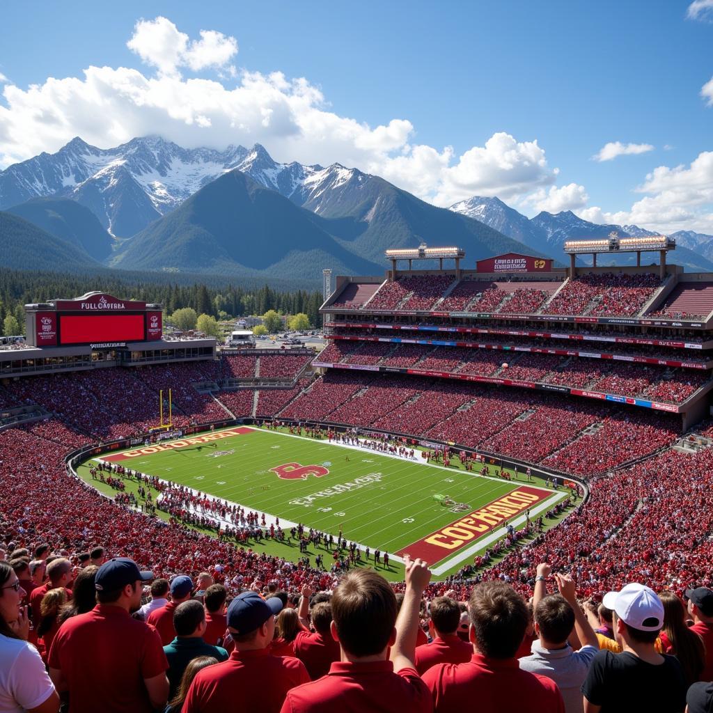 Colorado Buffaloes at Folsom Field