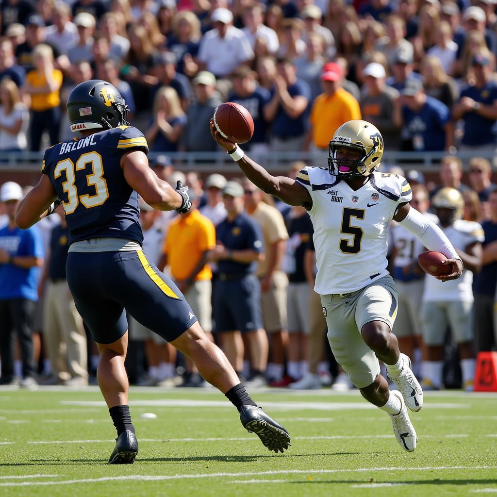 Colorado Buffaloes Spring Game Live Stream: Action Shot