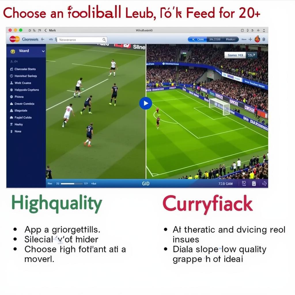 Comparing Football Live Feed Providers