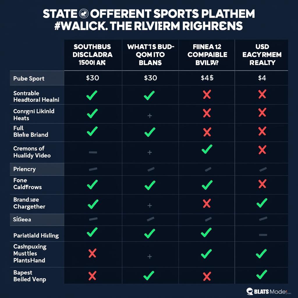 Comparing Sports Streaming Platforms