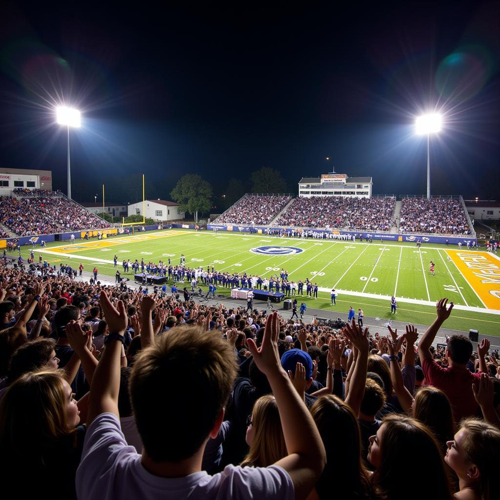 Cordova High School Football Game Atmosphere