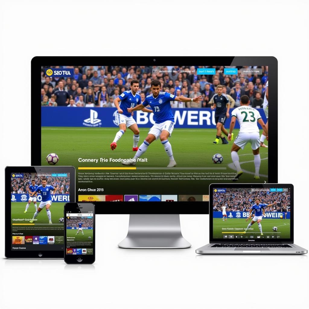 CSP Football Live Stream on Different Devices