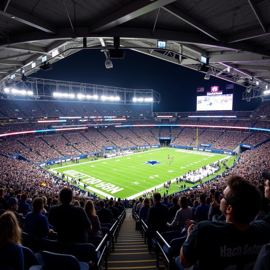 Dallas Cowboys Stadium Atmosphere