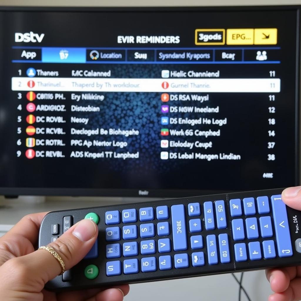 Navigating the DStv Electronic Program Guide