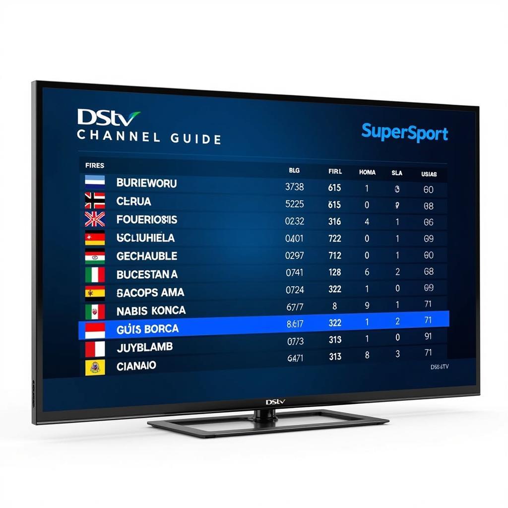 DStv Live Football Channel Guide