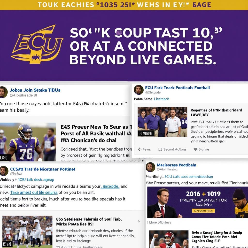 Staying Up-to-date with East Carolina Football News