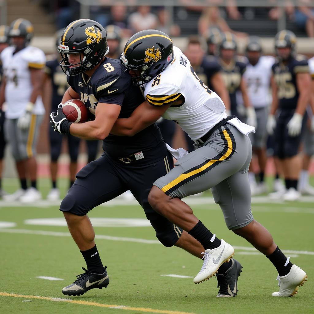 Emporia State Football Game Action