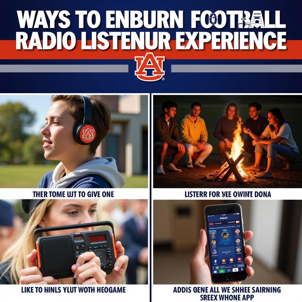 Enhancing the Auburn Football Radio Listening Experience