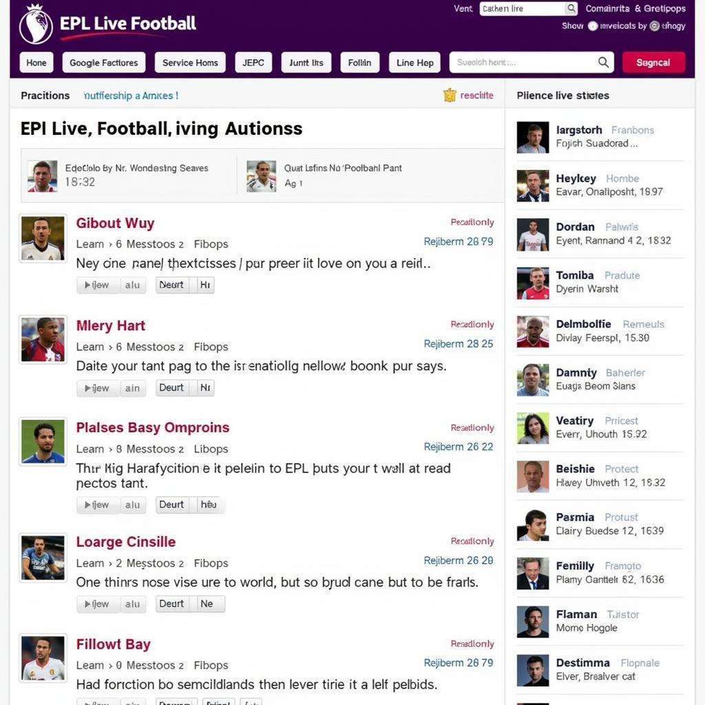 EPL Live Football Fan Forum