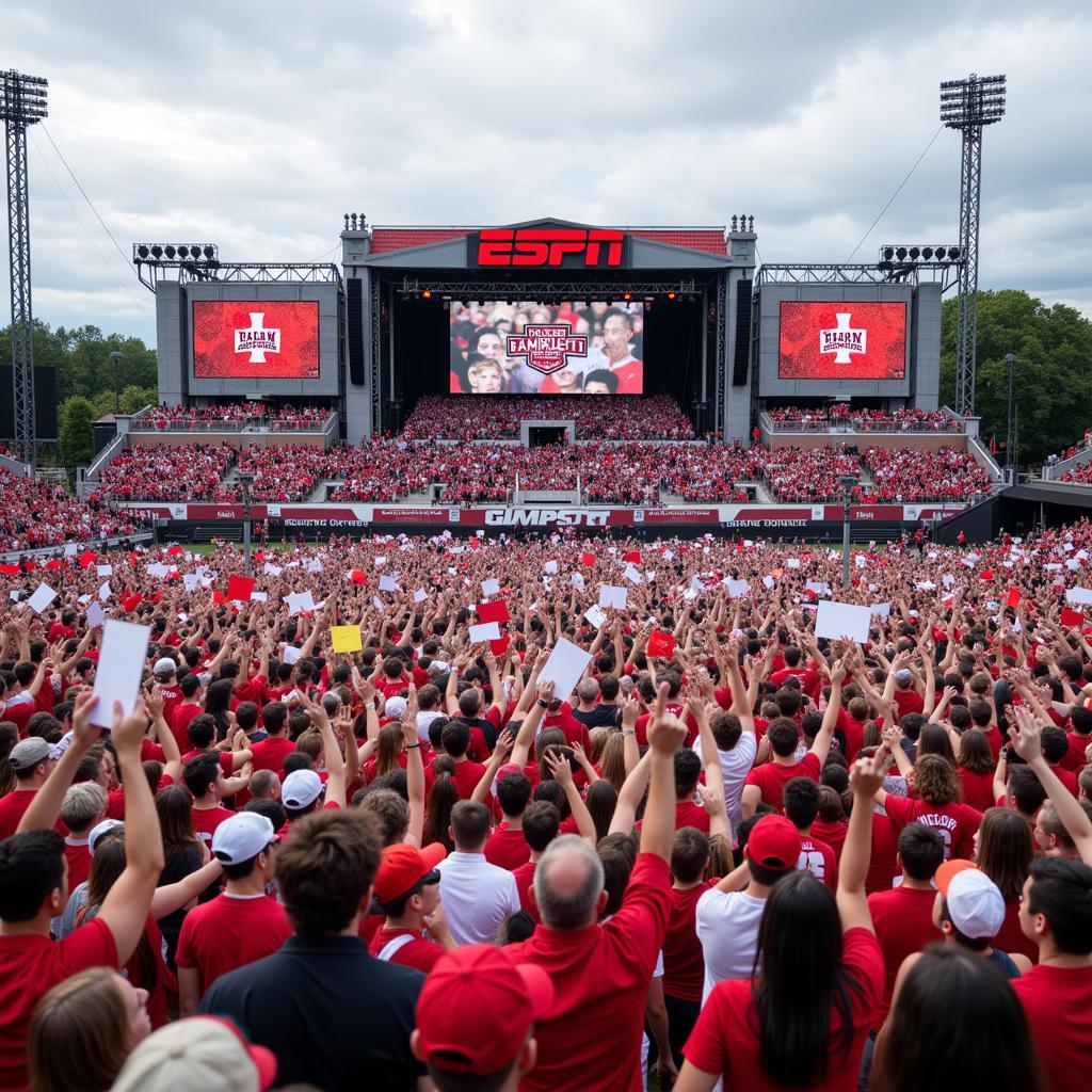 ESPN College Football Gameday Live Crowd