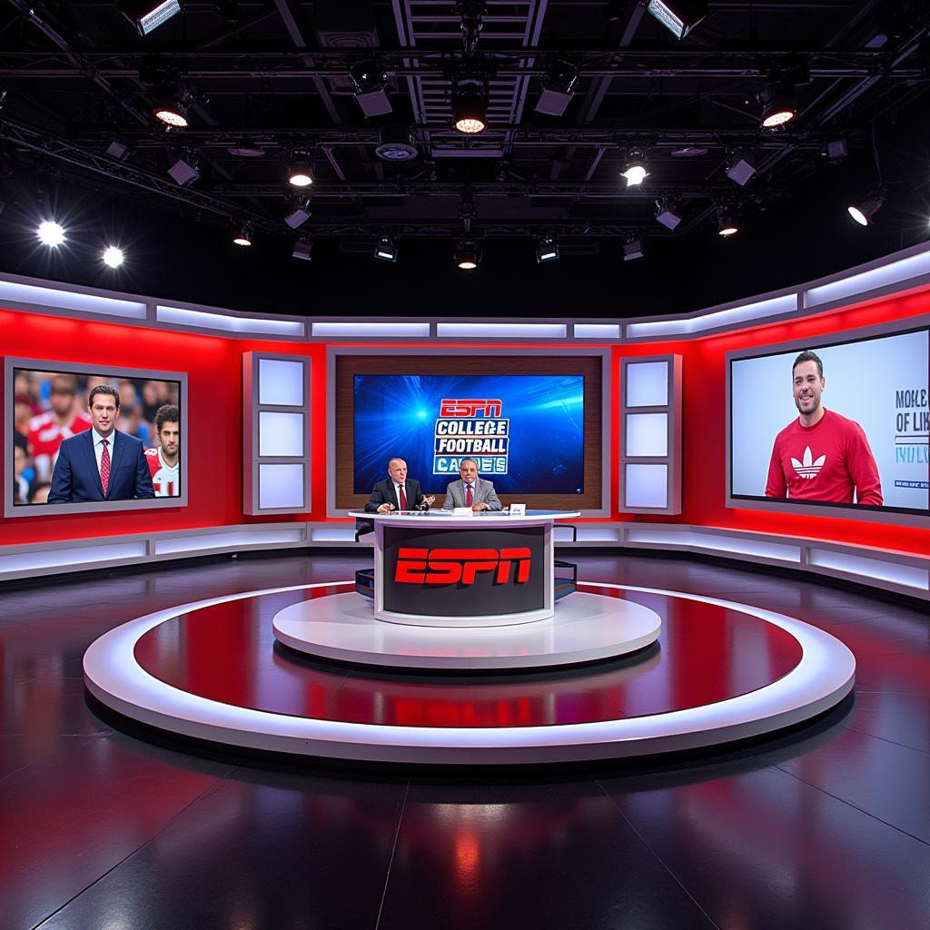 ESPN College Football Live Studio Set