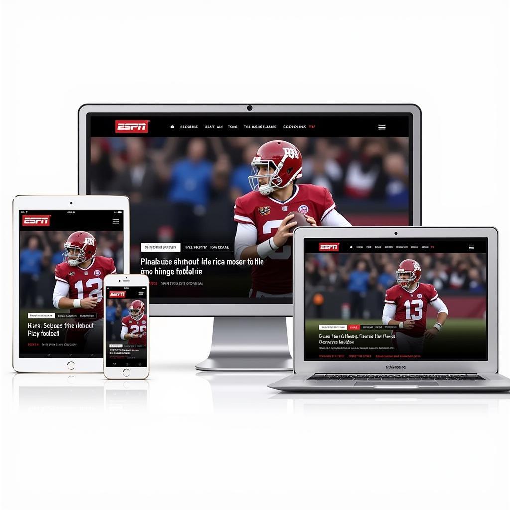 ESPNU Football Live Streaming Devices