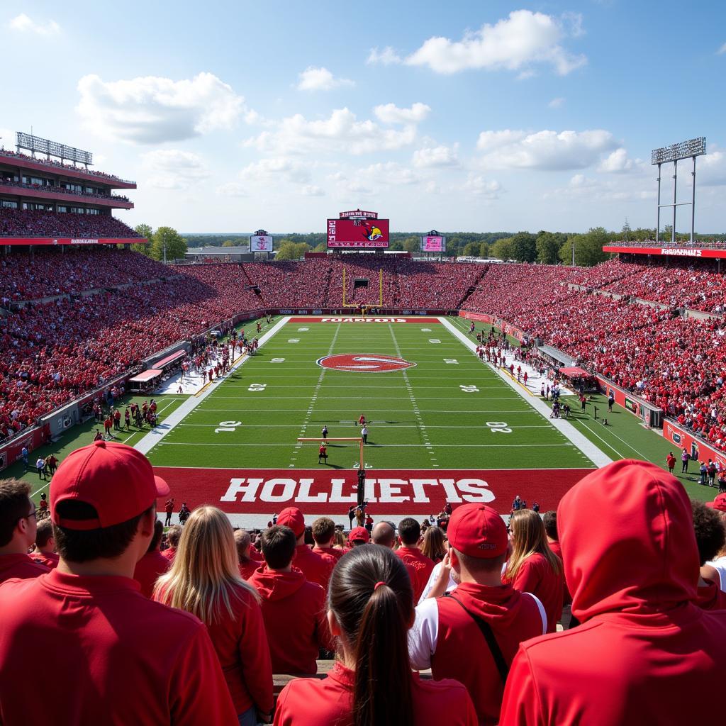 Fairmont Cardinals Football Game Community Atmosphere