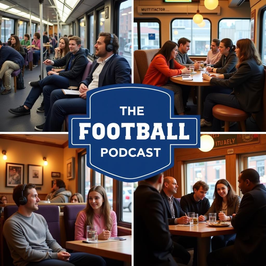 Fans Engaging with a Football Podcast