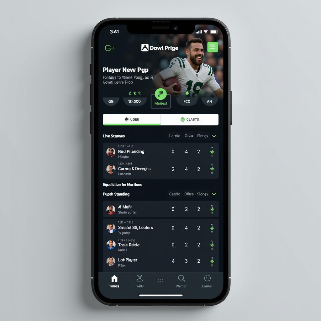 Fantasy Football Live Mobile App