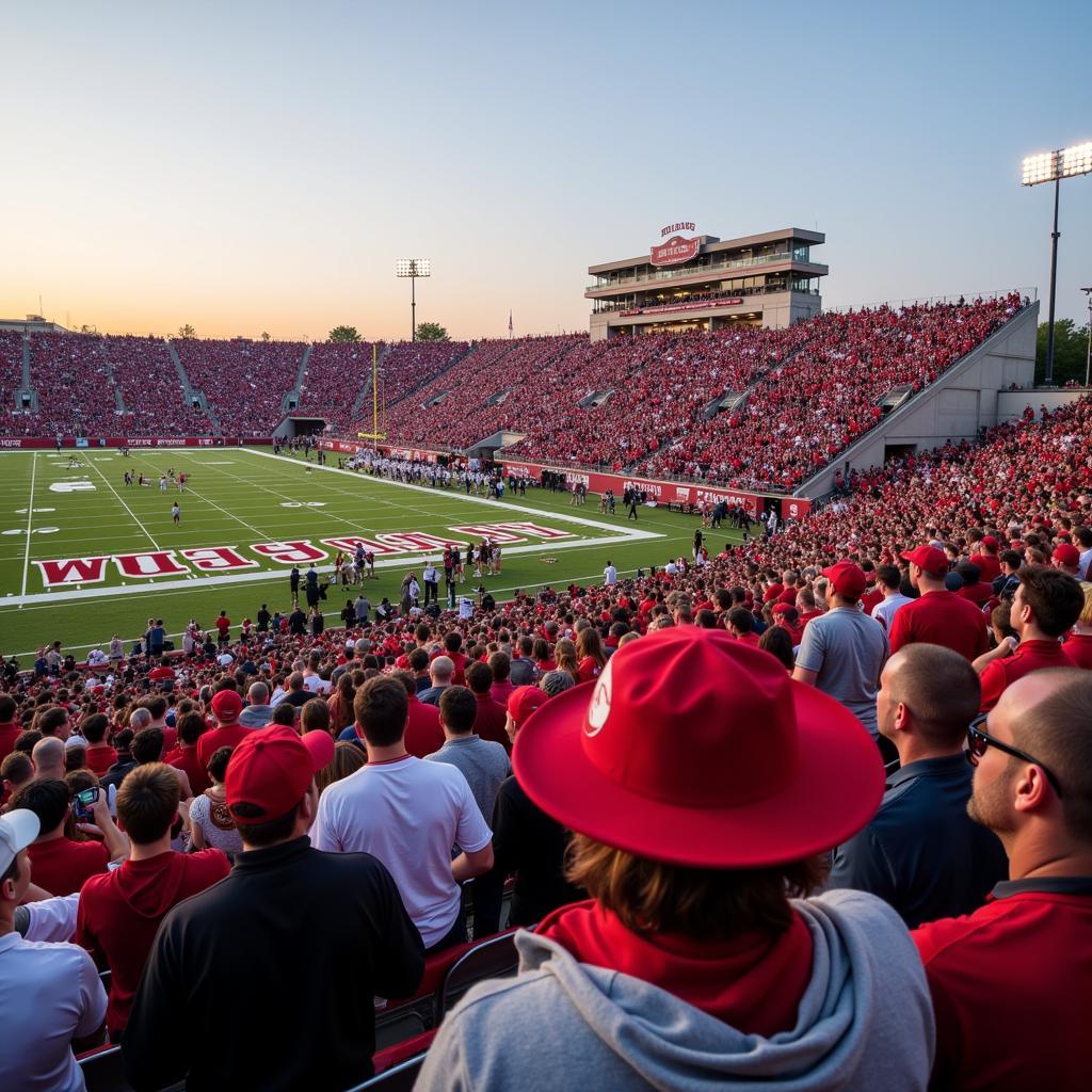 Father Ryan Football Stadium Crowd