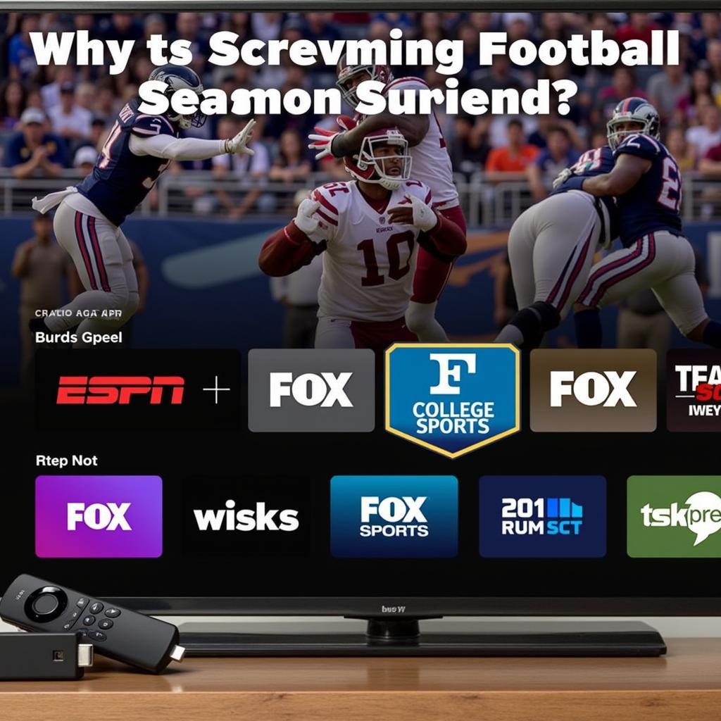 Top Firestick Apps for Watching Live College Football