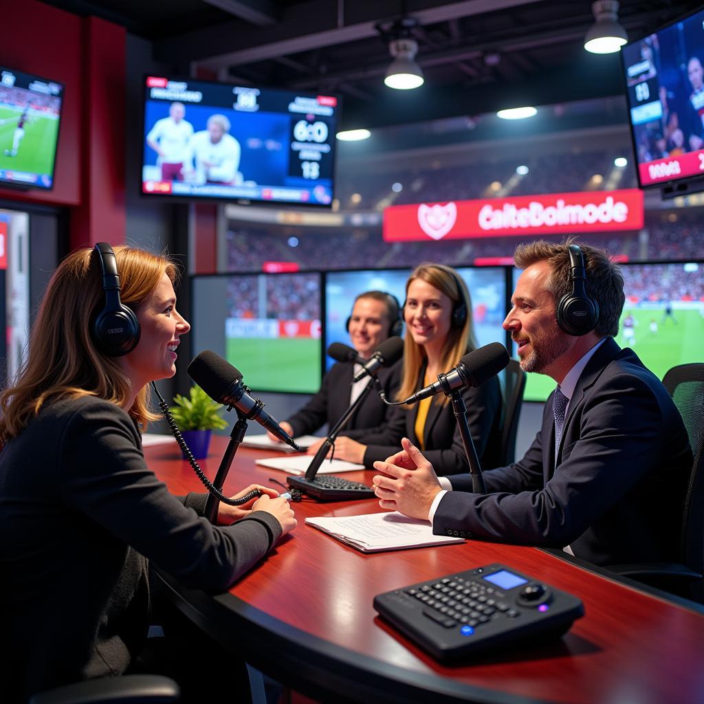 Five Live Football Phone In Studio