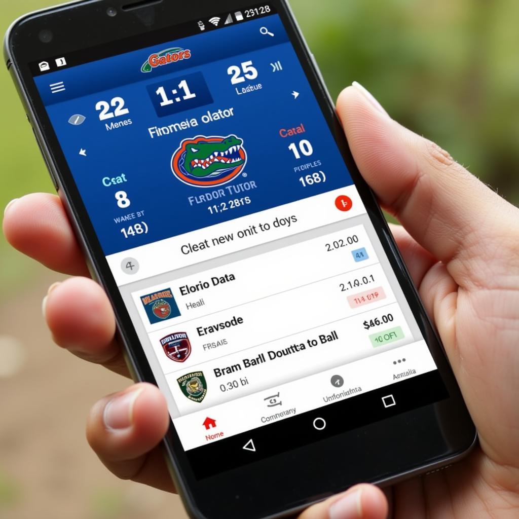 Florida Gators Football Live Updates on Mobile