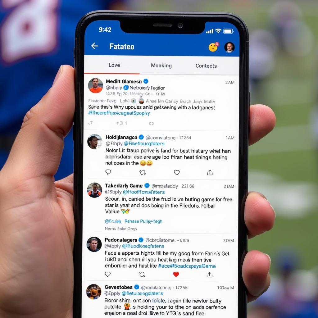 Following Florida Gators Football Live Updates on Social Media