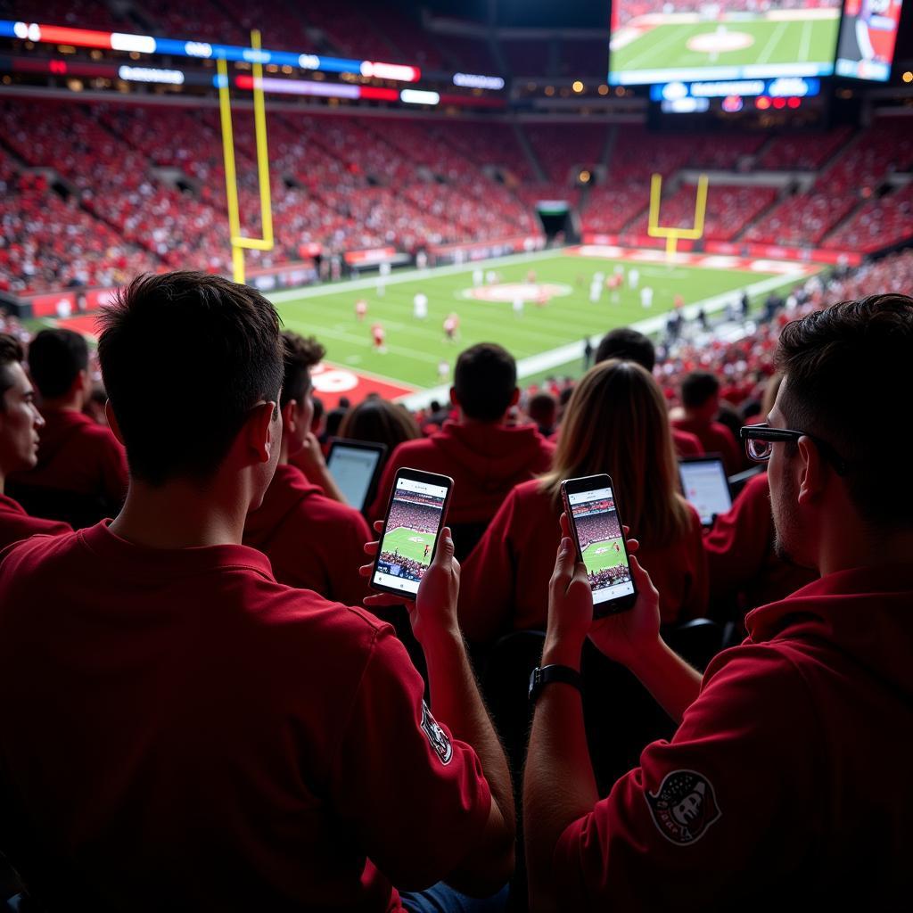 Florida State Fans Engaging with Live Scores