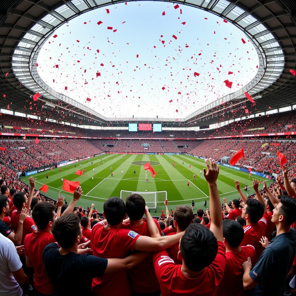 Football Final Celebration