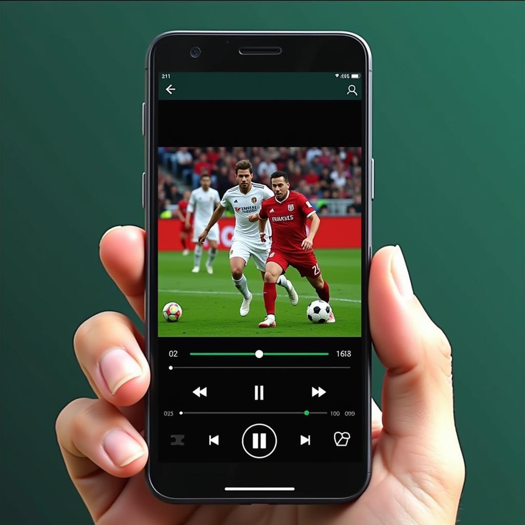 Watching Match Highlights on a Football Live Soccer APK