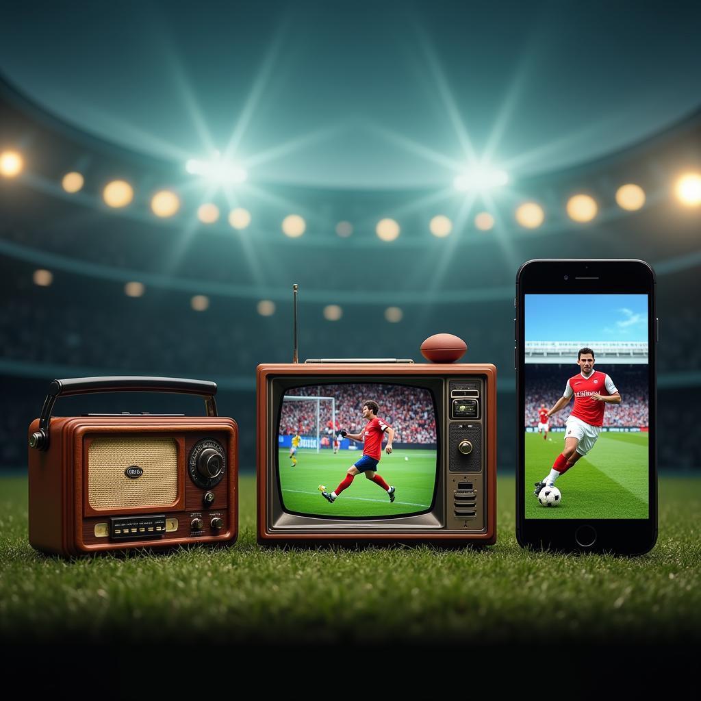 The Evolution of Football Live Streaming from Radio to Online Platforms