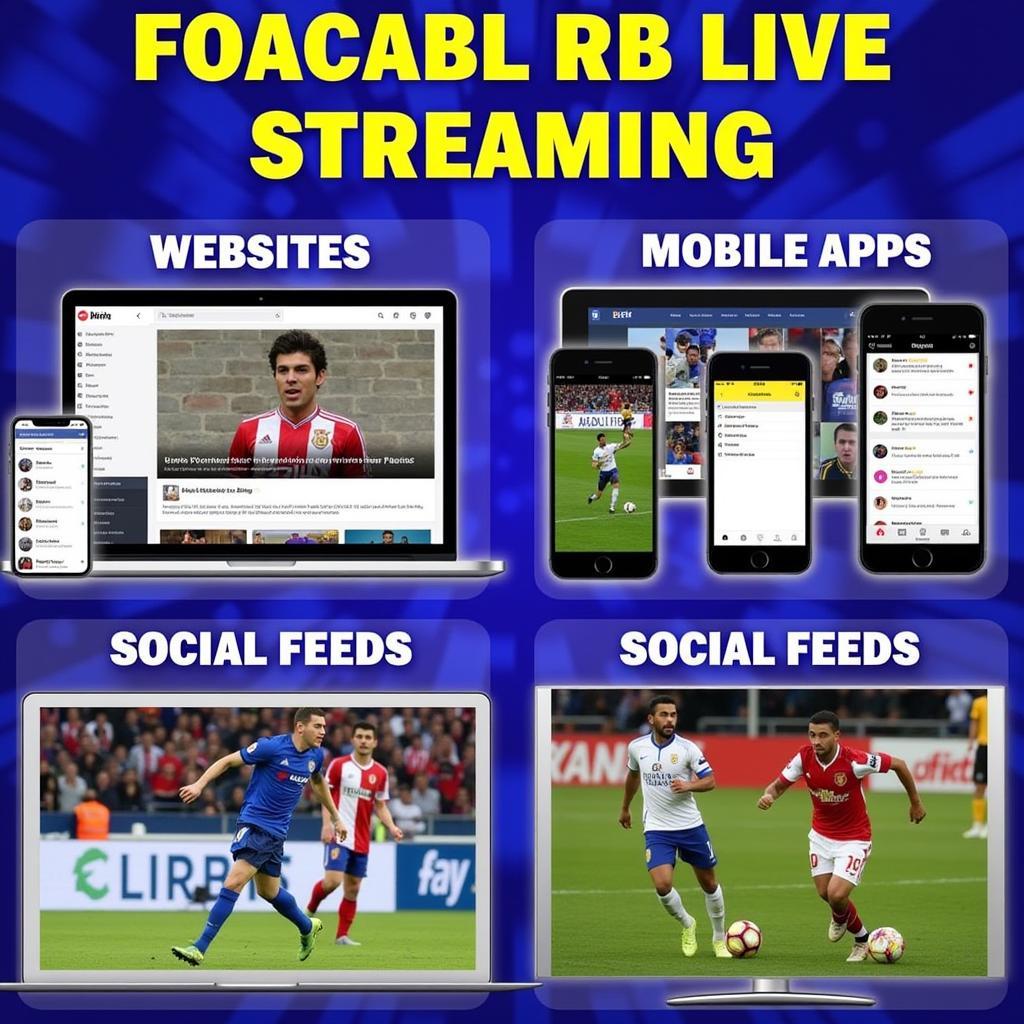 Variety of Platforms for Football RB Live Streaming