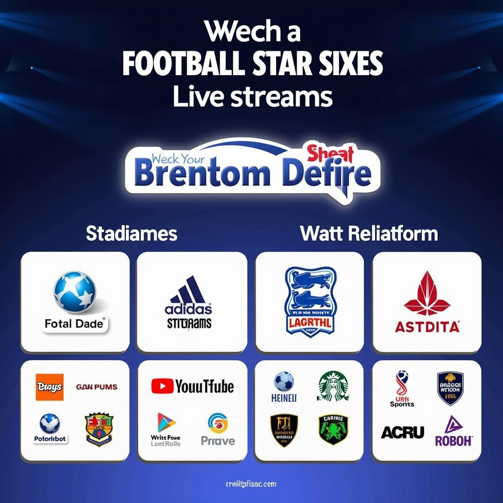 Football Star Sixes Live Streaming Platforms