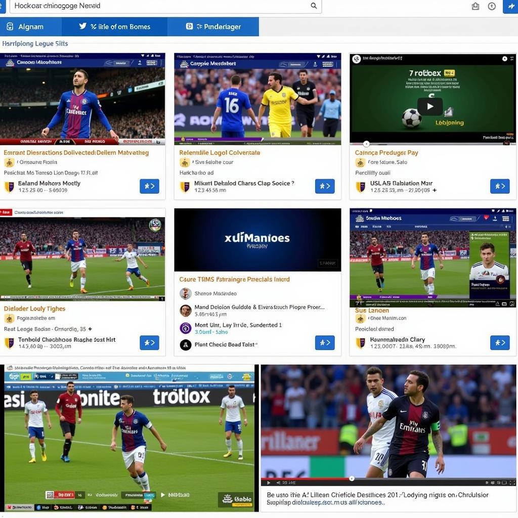 Free Champions League Streaming Sites