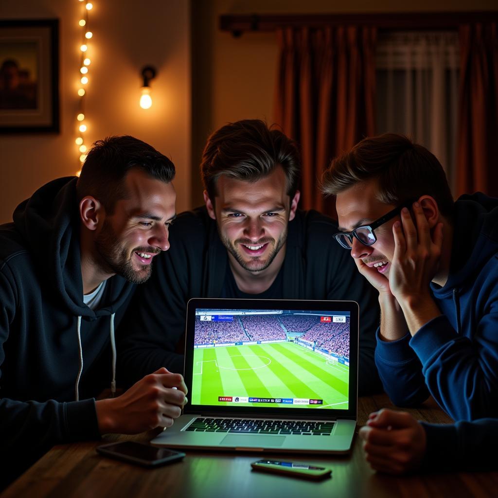 Fans Watching Free Live Football Streaming Russia