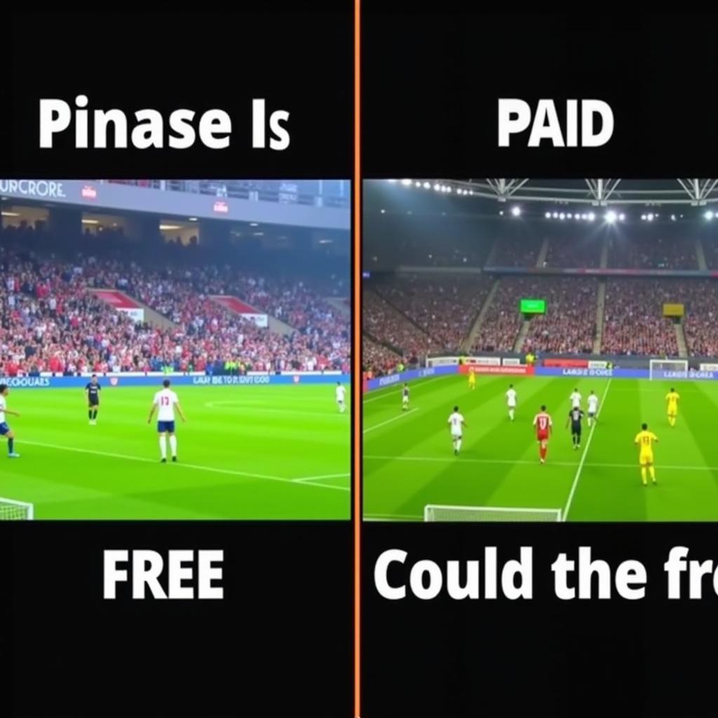 Free vs. Paid Football Streaming Options