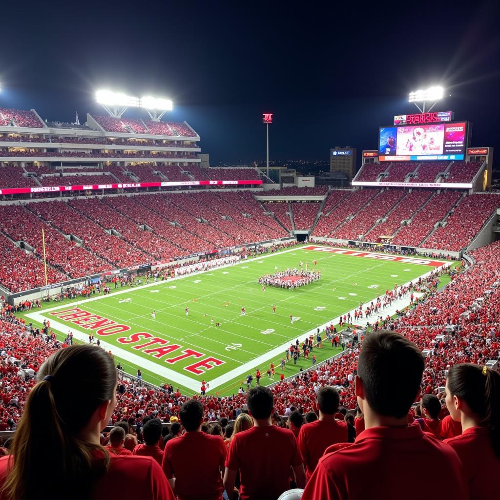 Fresno State Football Game Live Action