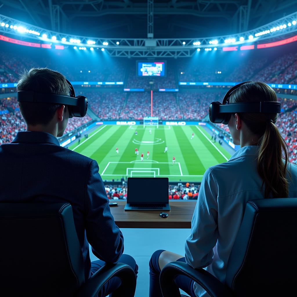 The Future of Football Live Streaming: VR, AR, and Interactive Experiences