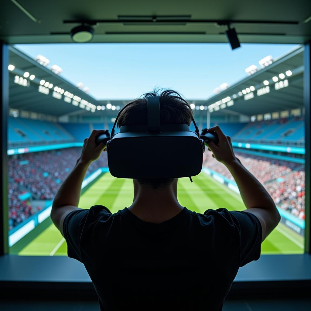 Experiencing Football Streaming in Virtual Reality