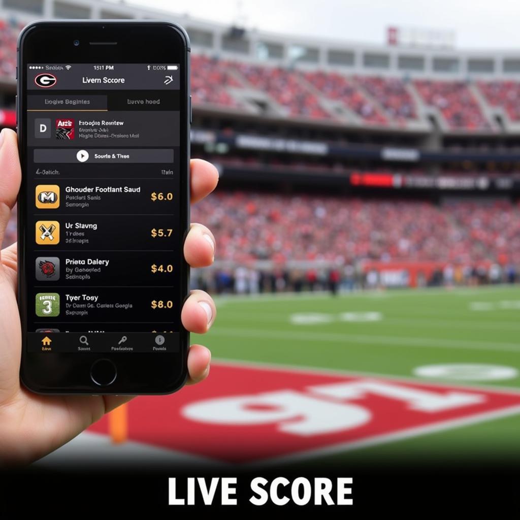 Georgia Football Live Score Updates