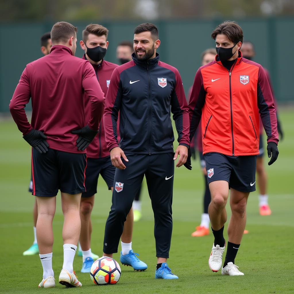 Glasgow Football Training During Pandemic 2020