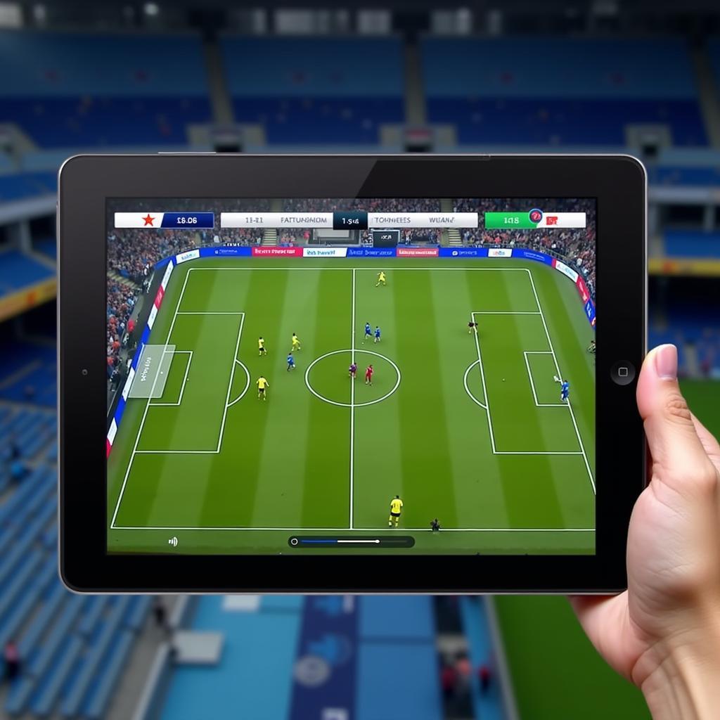 Hotstar Football Live Streaming Interface