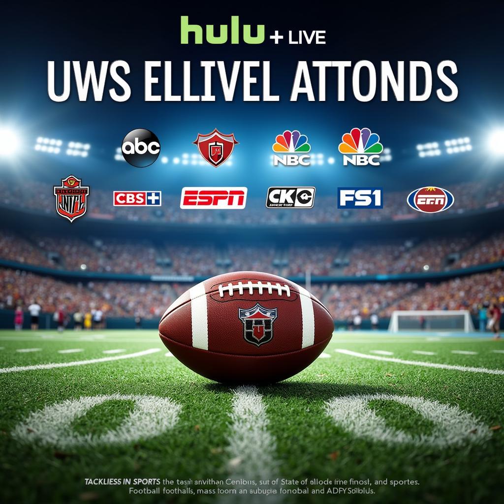 Hulu Live TV Football Channels