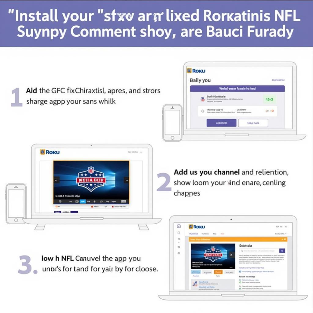 Installing NFL App on Roku