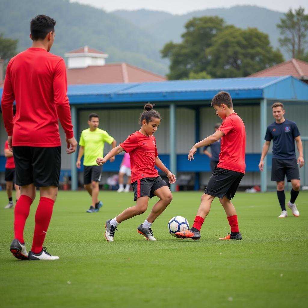 ISL Young Footballers Training