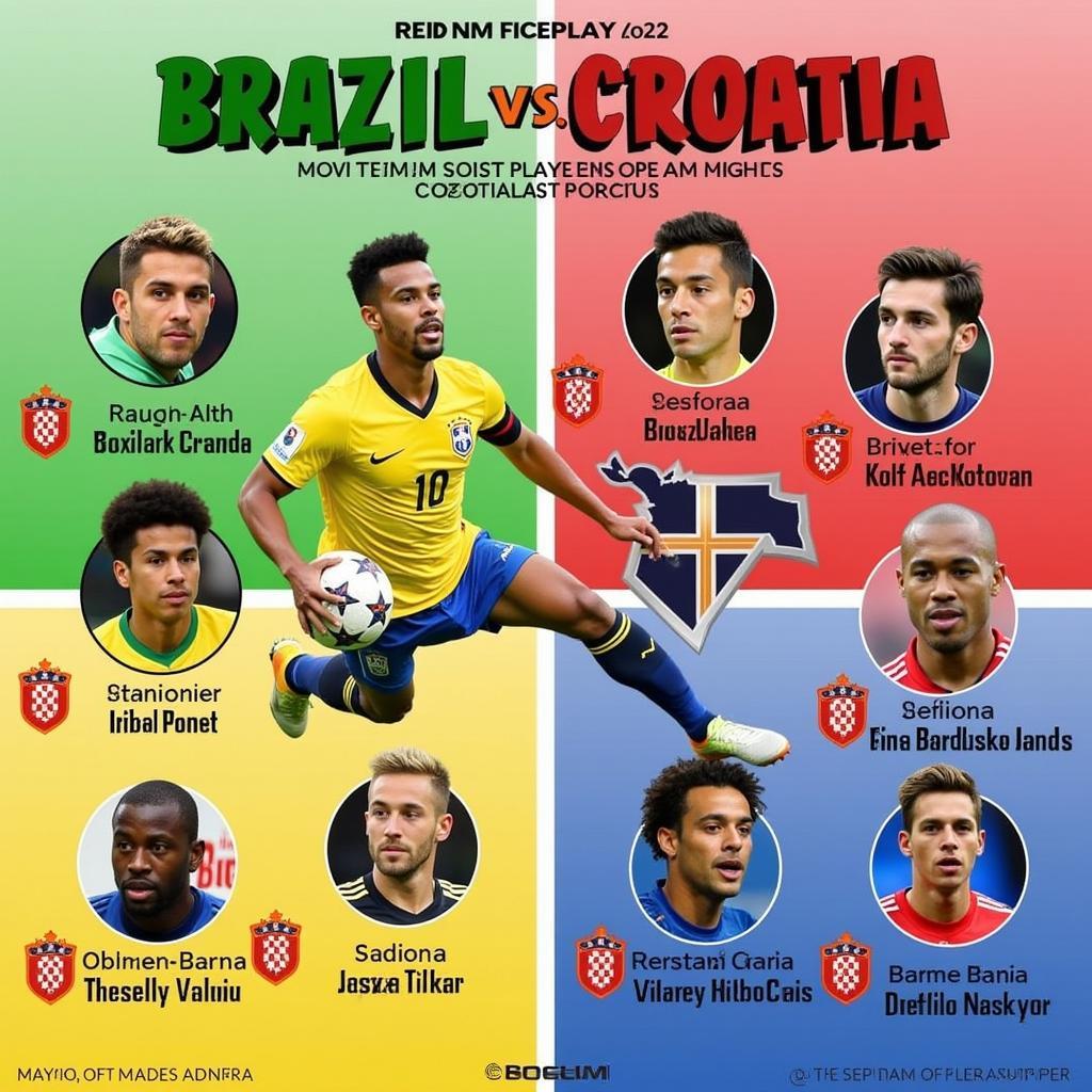 Key Players: Brazil vs. Croatia