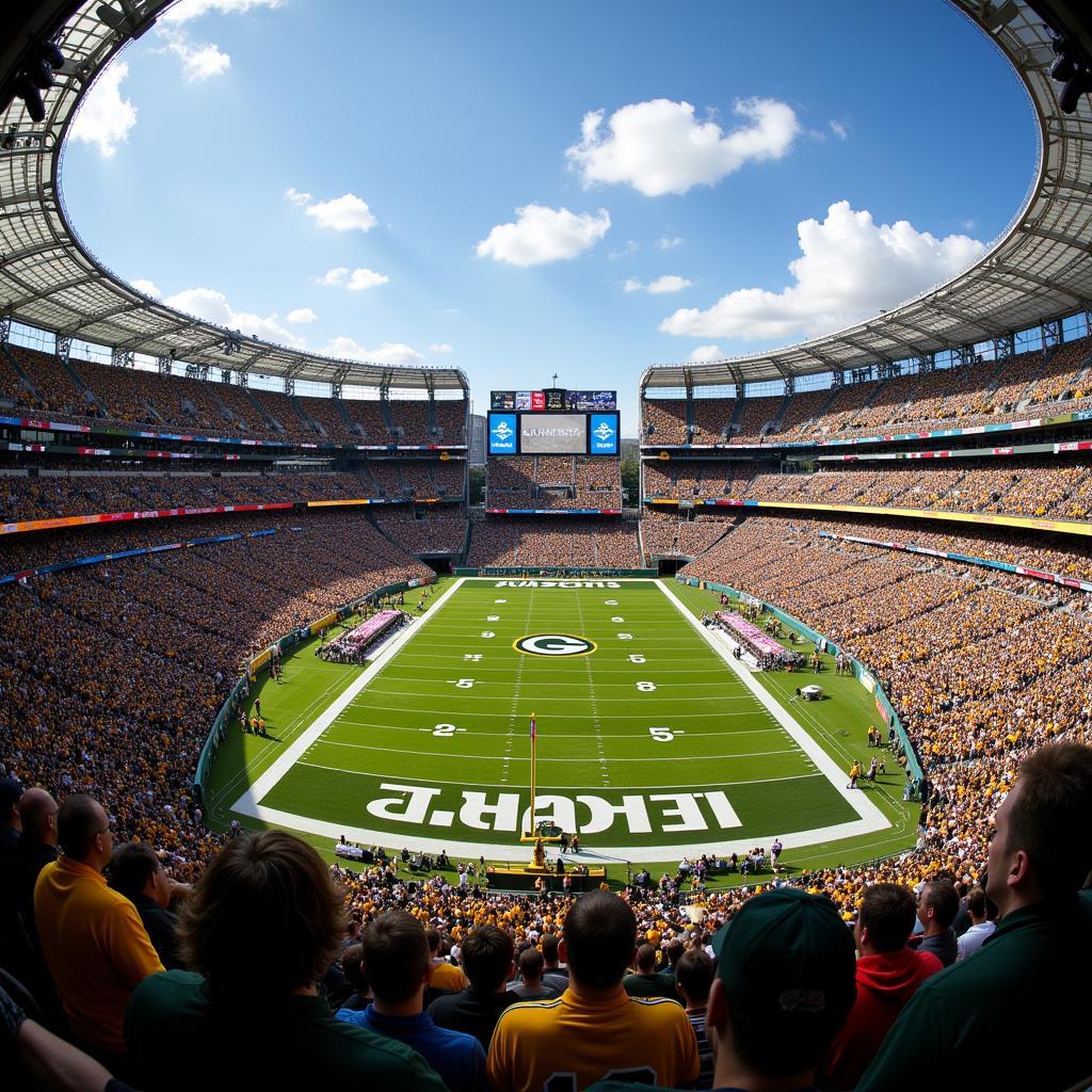 Lambeau Field Game Day Experience