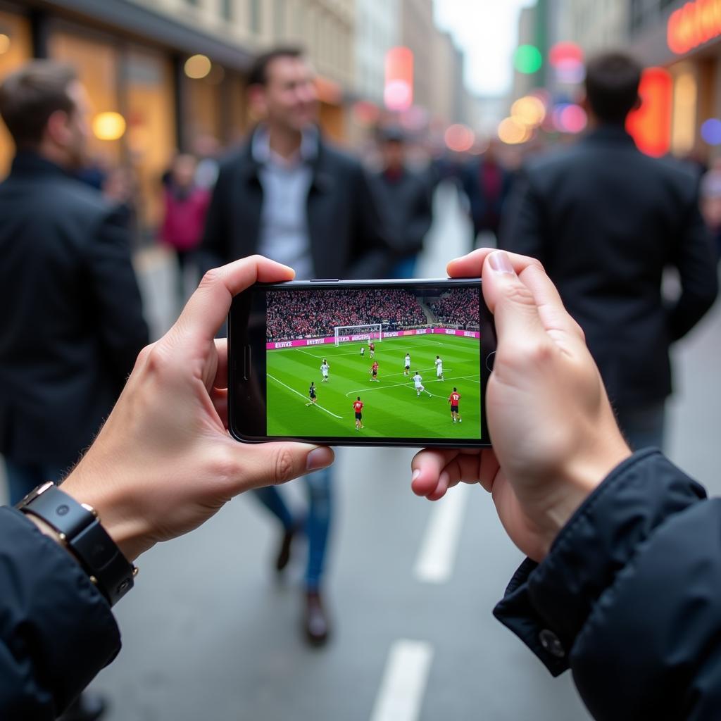 Live Football APK Streaming on Mobile Phone