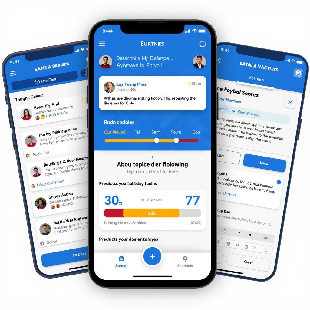 Live Football App Community Features