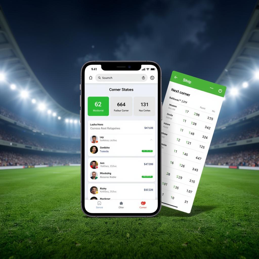 Live Football Corner Stats for Betting