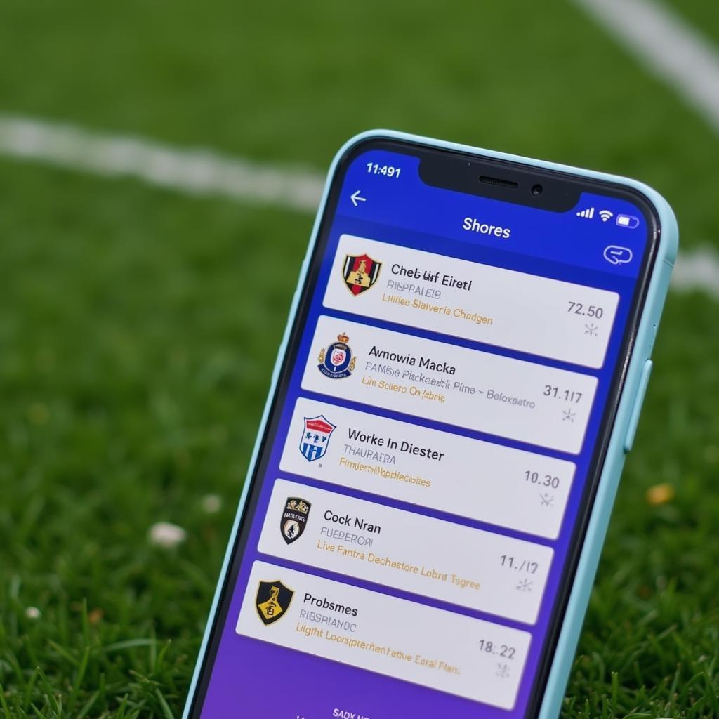 Live Football Score App Notifications