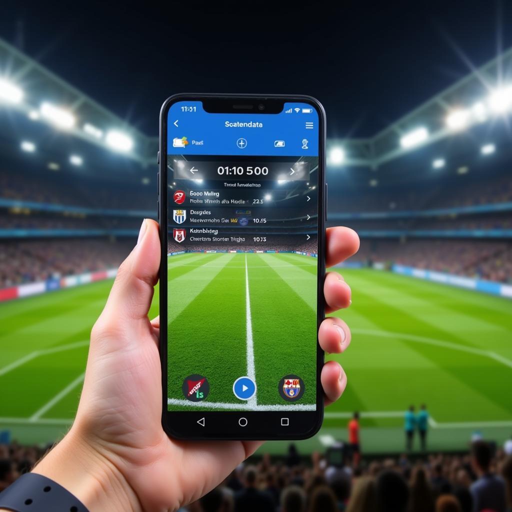 Live Football Score and Result APK on Mobile Phone