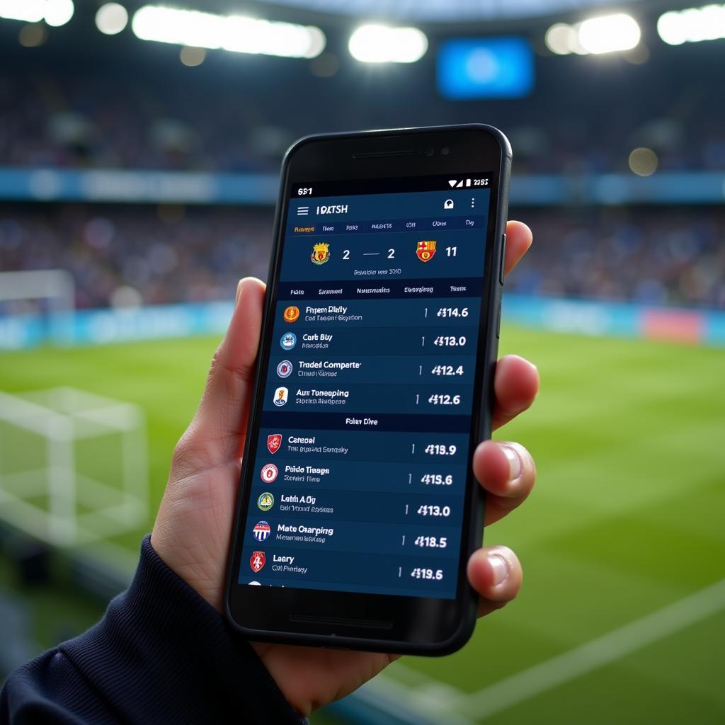 Live Football Scores on Mobile Devices